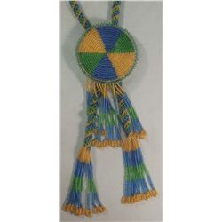 Beaded Necklace With Slide