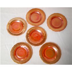 Federal Glass-''Normandie'' 6 Bread & Butter 6''