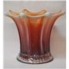 Image 1 : Fenton Pulled Loop Squat Vase, Boggy Bajou 4 3/4''