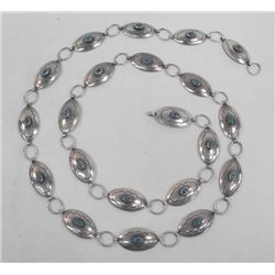 Vintage Sterling Concho Belt - R. Vanilever