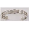 Image 2 : Sterling Jet Bracelet Hallmark CL
