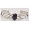 Image 3 : Sterling Jet Bracelet Hallmark CL