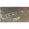 Image 3 : Sterling Jet Concho Chain Bracelet Hallmark