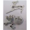 Image 2 : 3 Sterling Pin/Pendants Hallmarks