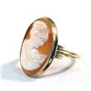 Image 2 : 1940s 10k Shell Cameo Ring