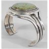 Image 1 : Navajo Silver Turquoise Bracelet-Walter Vandever