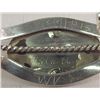 Image 7 : Navajo Silver Turquoise Bracelet-Walter Vandever