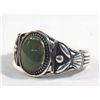 Image 3 : Navajo Silver Turquoise Bracelet-Martinez