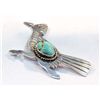 Image 2 : Navajo Turquoise Pin/Pendant-Albert Cleveland