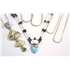Image 1 : Seven Necklaces, Two With Pendants