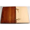 Image 2 : Celtic Design Hand Carved Wood Covered Scrap Book