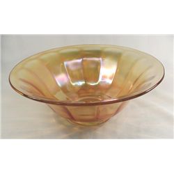 Imperial Carnival Glass-Console Bowl, ''Wide Panel''