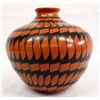 Image 2 : Mata Ortiz Black on Red Pottery Jar - Lucie Soto