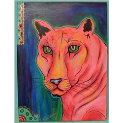 Original Acrylic Painting on Canvas-Kills Thunder