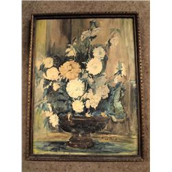 1932 Framed Watercolor ''Freshly Cut''-Joseph Sloman