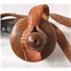 Image 3 : Authentic Powder Horn With Leather Strap