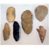 Image 1 : Prehistoric Arrowheads In 2 Riker Boxes
