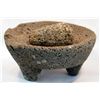 Image 1 : Vintage Three Legged Stone Granite Grinder