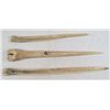Image 2 : 3 Prehistoric Animal Bone Awls