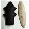 Image 2 : Large Stone Spearpoint & Mace Spiro Club