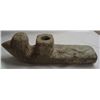 Image 1 : Bird Effigy Snake Stone Pipe
