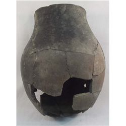 Prehistoric Large Mimbres Smooth Sided Olla