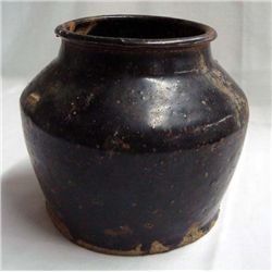 1900s Chinese Salt Glazed Crock