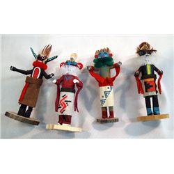 4 Navajo Miniature Kachinas