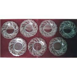 Cambridge Glass, ''Elaine'', 7 8'' Service Plates