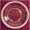 Image 3 : Vintage Crystal Dish With Silver Border