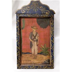 Framed Original Mexican Painting
