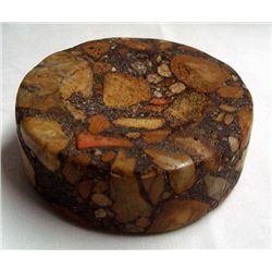 Stone Conglomerate Stone Discoidal Tool