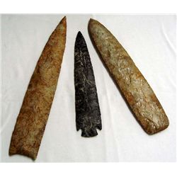 Stone Spear Lance Heads