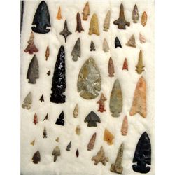 Large Collection Stone Arrowheads & Tools
