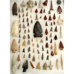 Large Collection Arrowheads & Stone Tools