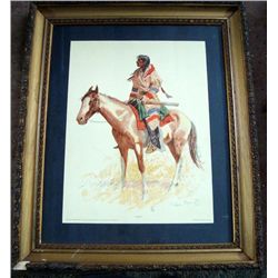 Frederick Remington Print ''A Breed''