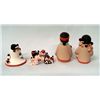 Image 2 : 4 Miniature Composition Storyteller Dolls