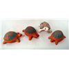 Image 1 : 4Tradtional  Acoma Miniature Pottery Turtles