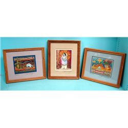 3 Native American Print - David Dawangyumptewa