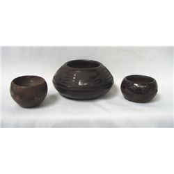 3 Santa Clara Pottery