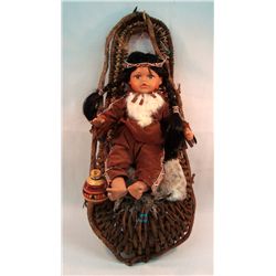 Indian Doll & Cradle Board