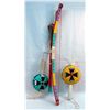 Image 2 : Hopi Rattles & Bow with Arrow Shafts