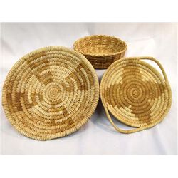 Papago Flat and Shallow Baskets