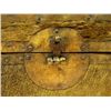 Image 7 : Antique Treasure Box Brass Cowhide Wood