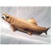 Image 1 : Hand Carved Solid Hibiscus Wood Fish
