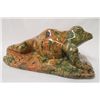 Image 1 : Carved Spherulitic Rhyolite Rainforest Jasper Frog