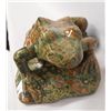 Image 3 : Carved Spherulitic Rhyolite Rainforest Jasper Frog