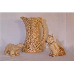 A Sylvac Seated Terrier. No 78504 30-50...