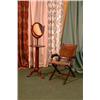 Image 1 : A Folding Campaign Chair with Spindle Deta...
