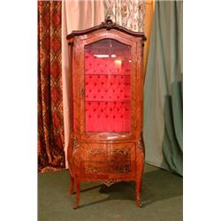A French Louis XV Style Inlaid Kingwood an...